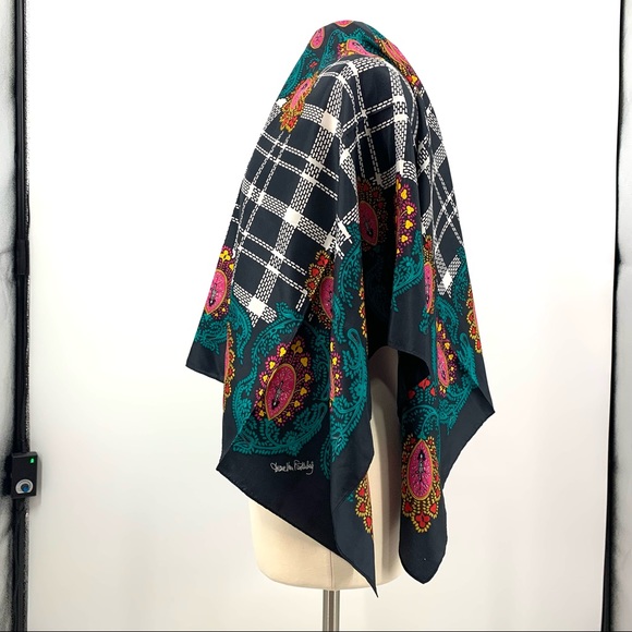 Diane Von Furstenberg Oversized Silk Scarf - Picture 4 of 13